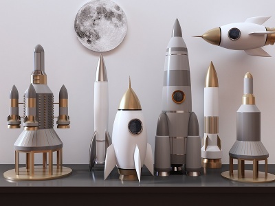 火箭航天器模型