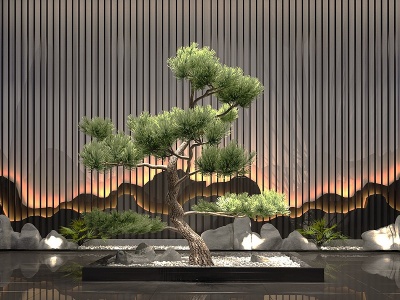 3d景观树模型