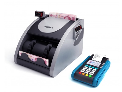 3d验钞机和刷卡机模型