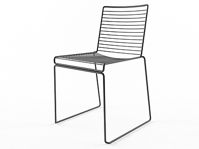 单椅模型3d模型