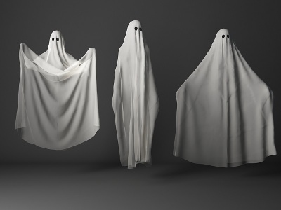 3d幽灵模型