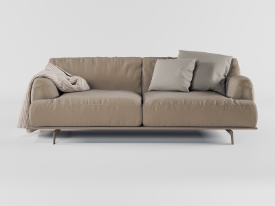 3d现代双人沙发模型