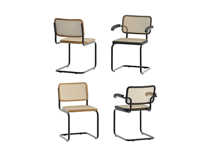 现代镂空户外单椅模型3d模型