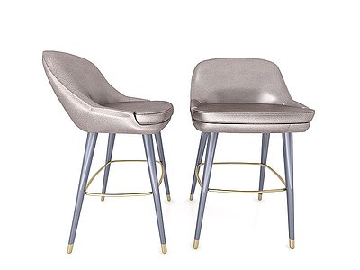 现代风格餐椅模型3d模型