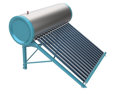 3d太阳能热水器模型