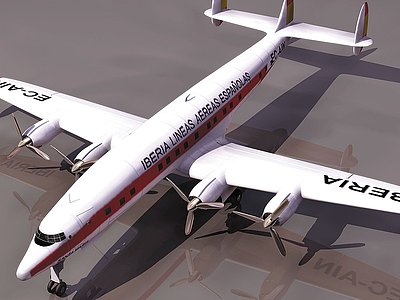 CONSTELA小型客机模型3d模型