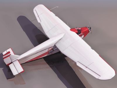 3dFA5INDY一战飞机模型