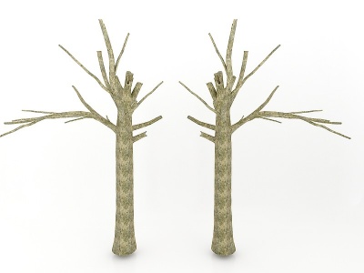3d干支树木模型