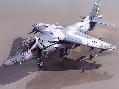 3dHARR战斗机模型