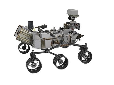 火星探测器模型3d模型