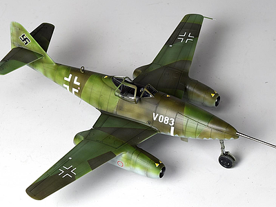 ME262A战斗机模型3d模型