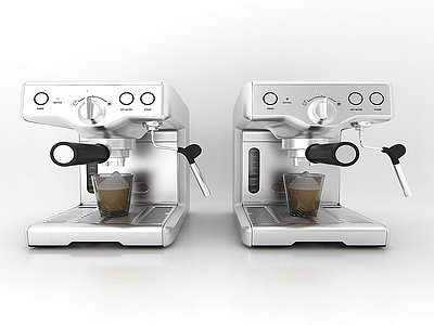 现代风格咖啡机3d模型