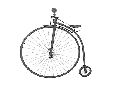 3d<font class='myIsRed'>自行车</font>模型