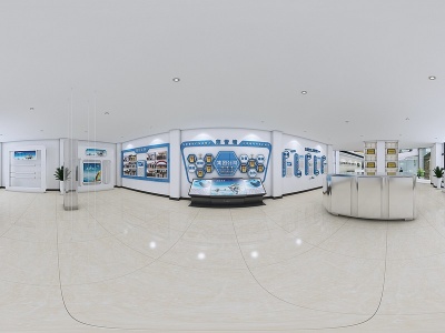 企业展厅3d模型