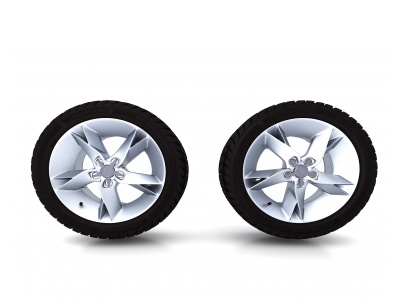 汽车轮胎模型3d模型