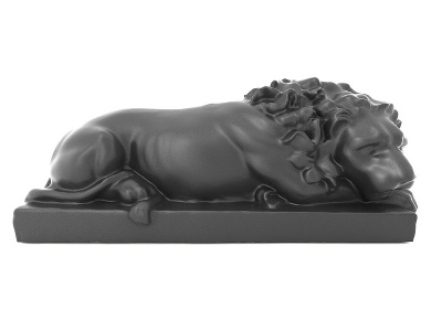 3d狮子雕塑模型