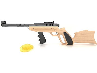 玩具仿真枪模型3d模型