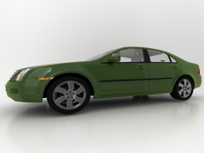 小汽车模型3d模型