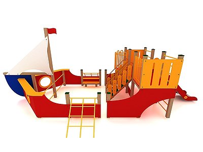 3d儿童乐园模型