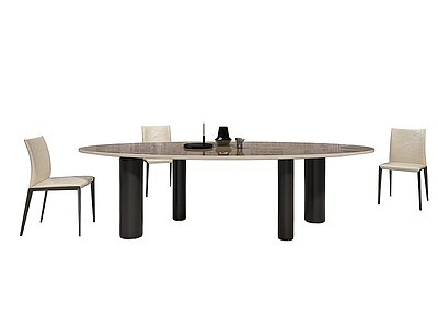 会议桌椅模型