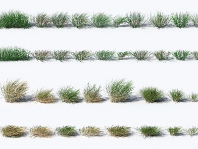 3d现代植物花草合集模型