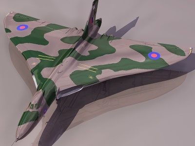 VULCAN飞机模型3d模型