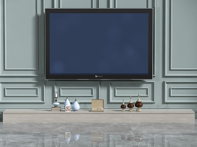 电视柜子模型3d模型