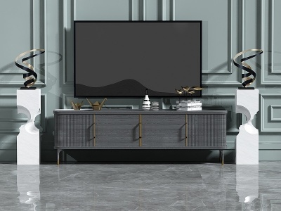 3d电视柜子模型