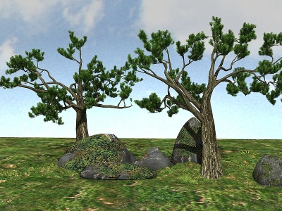 景观树模型3d模型