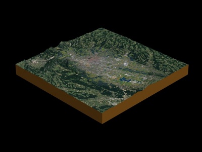 3d地形模型