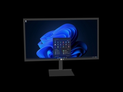 LG电脑显示器模型3d模型