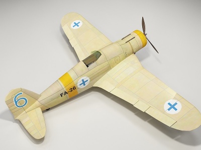3d飛機模型
