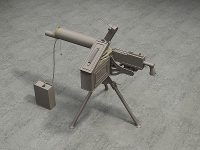 射击枪模型3d模型