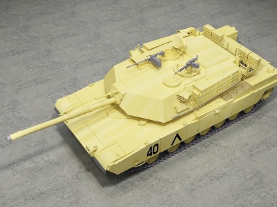3d坦克模型
