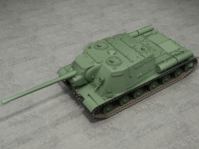 坦克模型3d模型