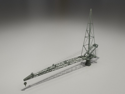 3d塔吊模型