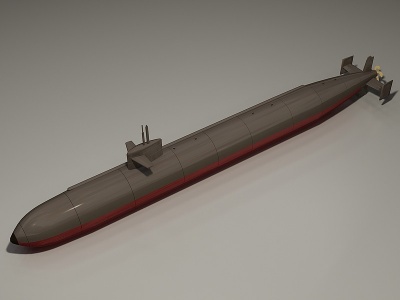 3d潜艇模型