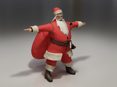 圣诞老人模型3d模型