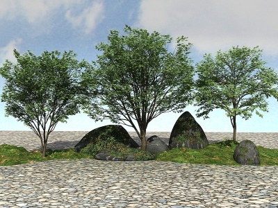 3d景观植物模型