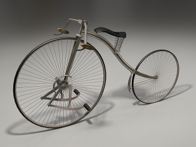 自行车模型3d模型
