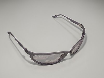 3d眼镜模型