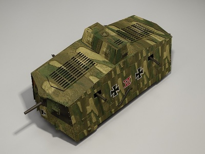 3d装甲车模型