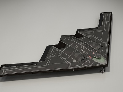 战斗机模型3d模型