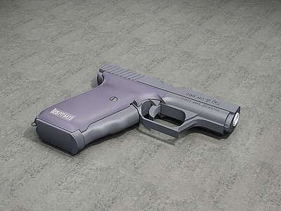3d手枪模型