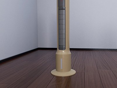现代电风扇塔扇模型