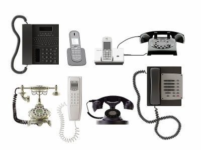3d电话组合模型