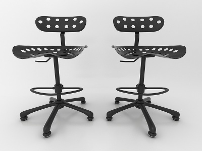 现代风格吧椅模型3d模型