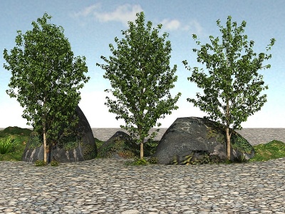景觀植物模型3d模型