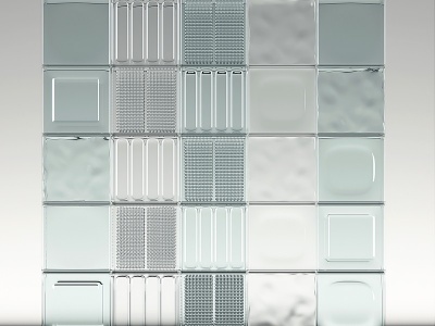 3d玻璃砖模型