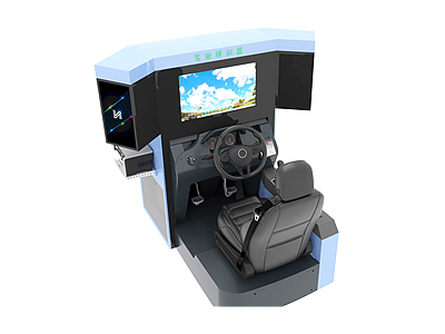 3d游戏驾驶模拟器模型